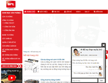 Tablet Screenshot of bftvietnam.com